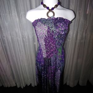 Maxi sun dress By Papillion.  Size S.